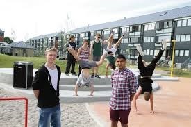 Masser af aktivitet og street sport på Parkvej